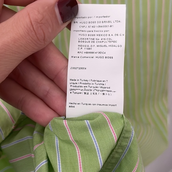 Hugo Boss ‘Made in Turkey’ Dress Shirt - Picture 6 of 6